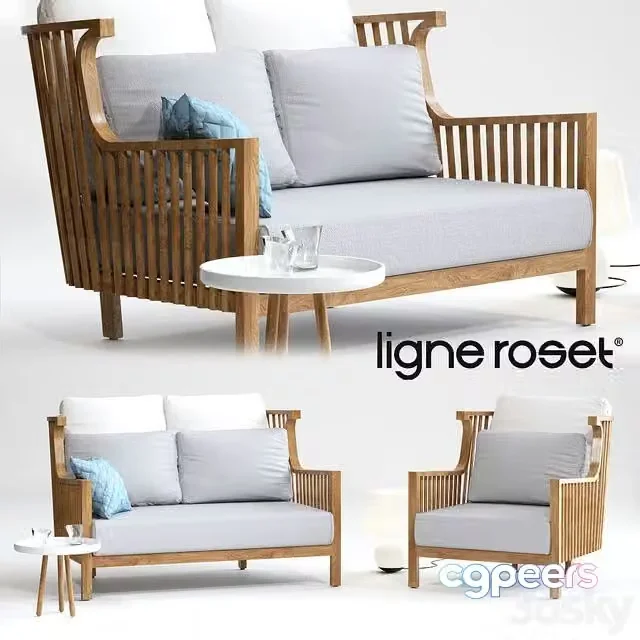 3ds Max Free – Ligne Roset ELIZABETH TECK