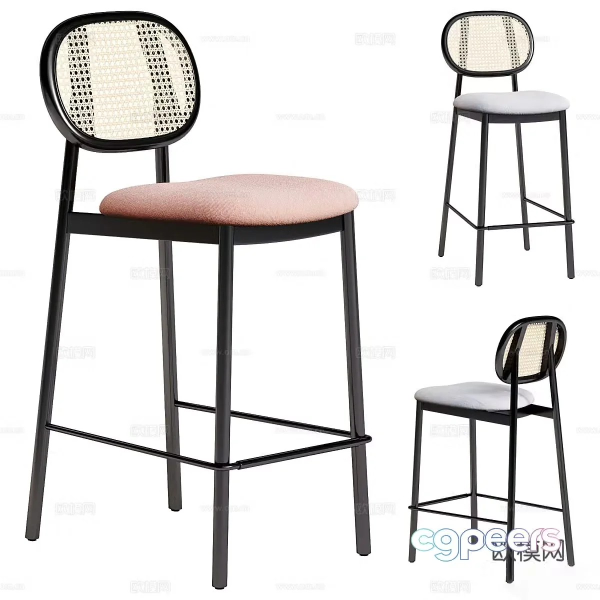 Bar chair 3d model