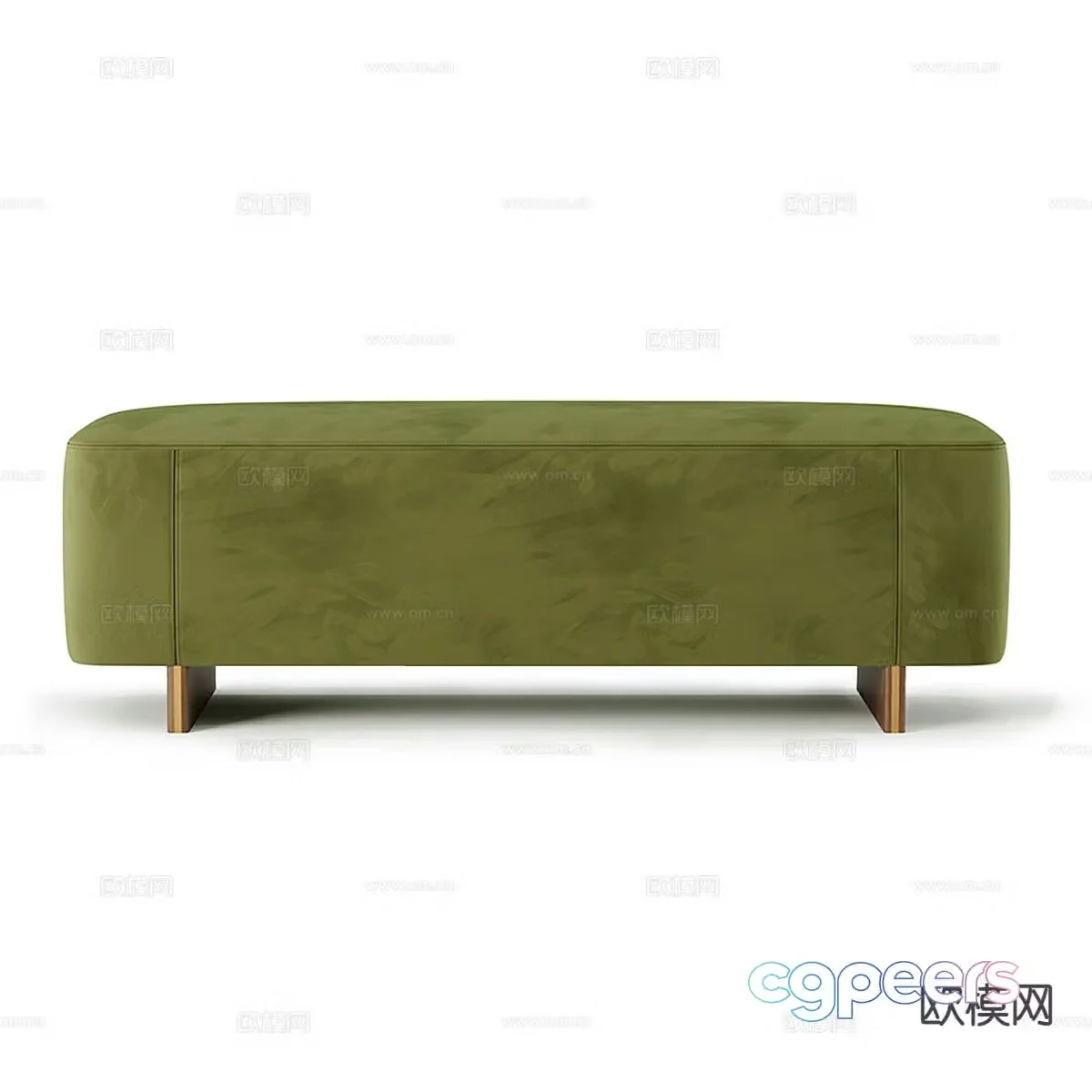 Modern sofa stool low stool 3d model