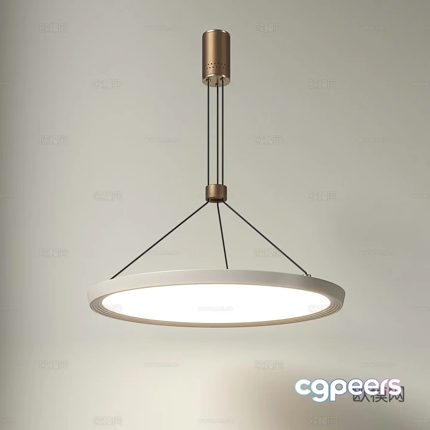 Modern Chandeliers Simple Restaurant Chandeliers Minimalist Bar Chandeliers 3D Model
