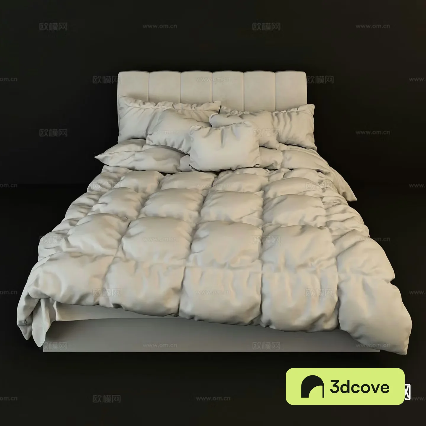 Modern double bed