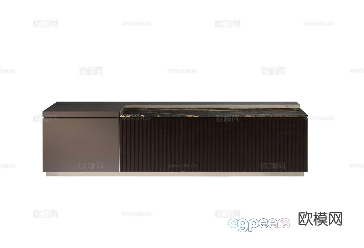 Visionnaire BARBICAN TV Cabinet 3D Model