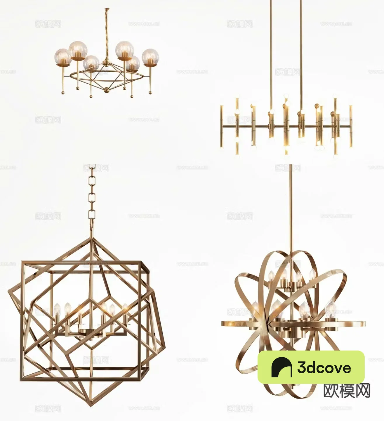 Light luxury chandelier art chandelier