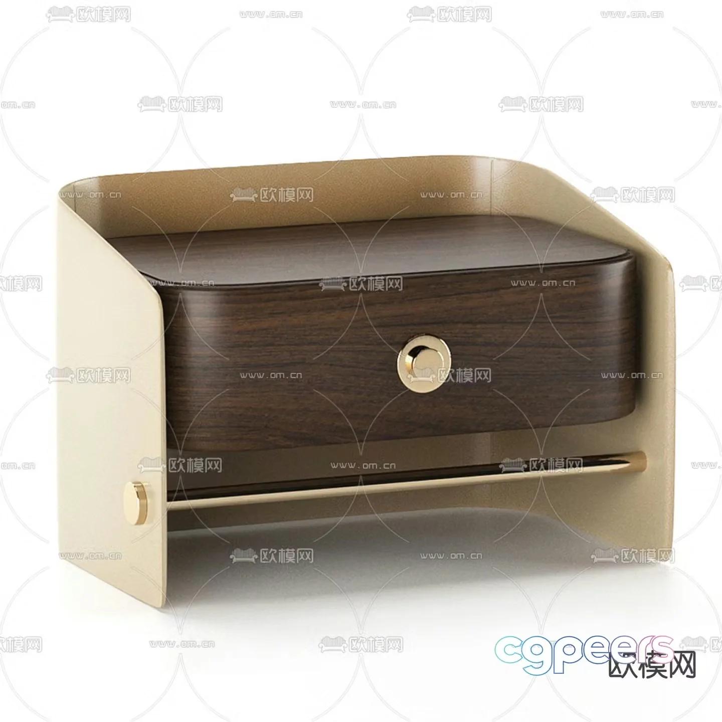 bedside table 3d model