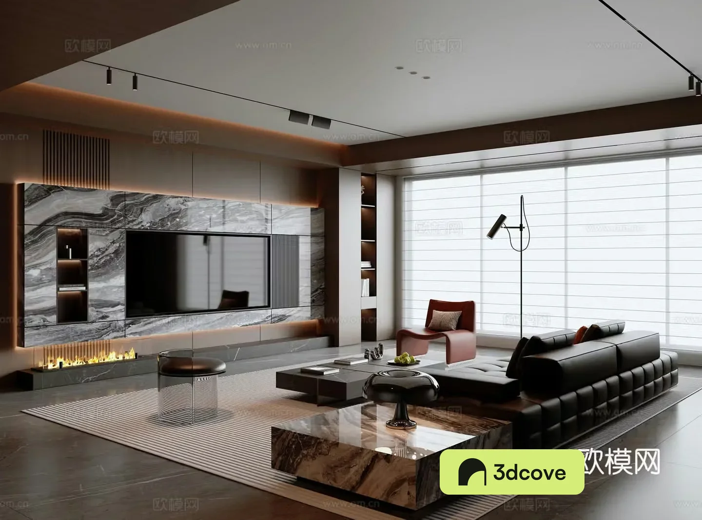Modern Italian living room