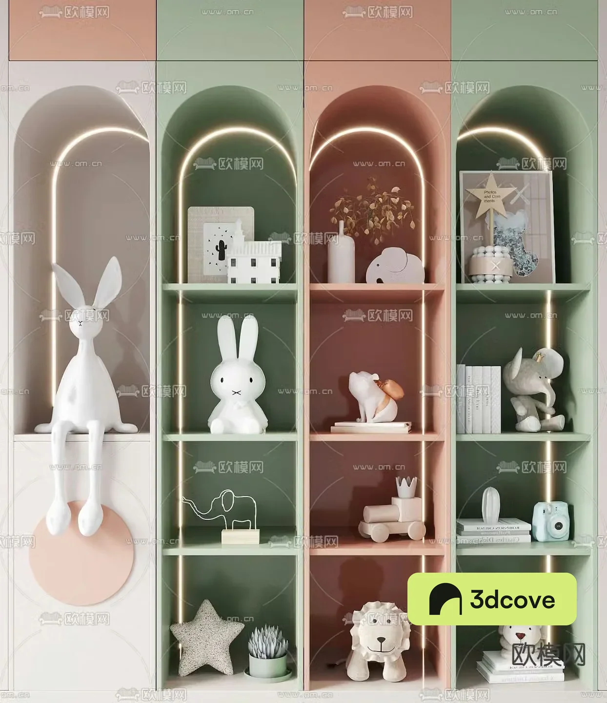 Children’s cabinet toy cabinet