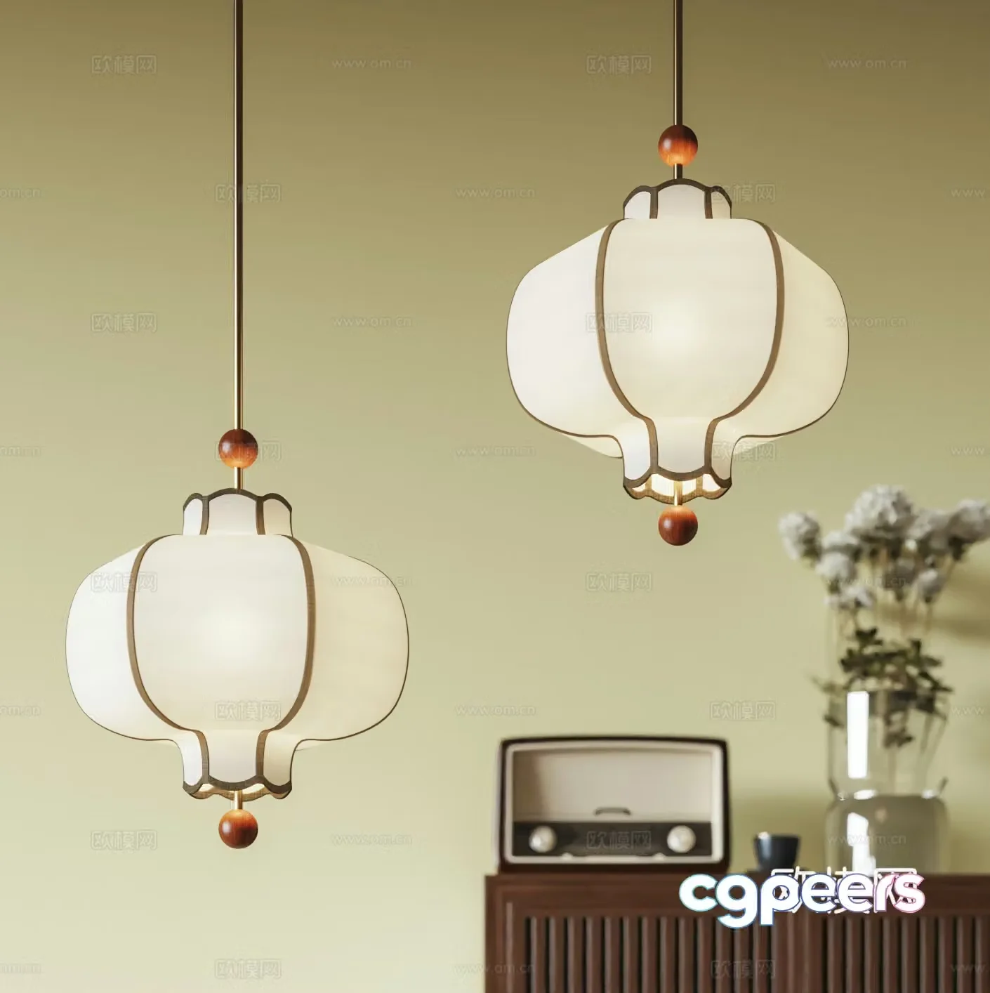 3D model of medieval chandelier