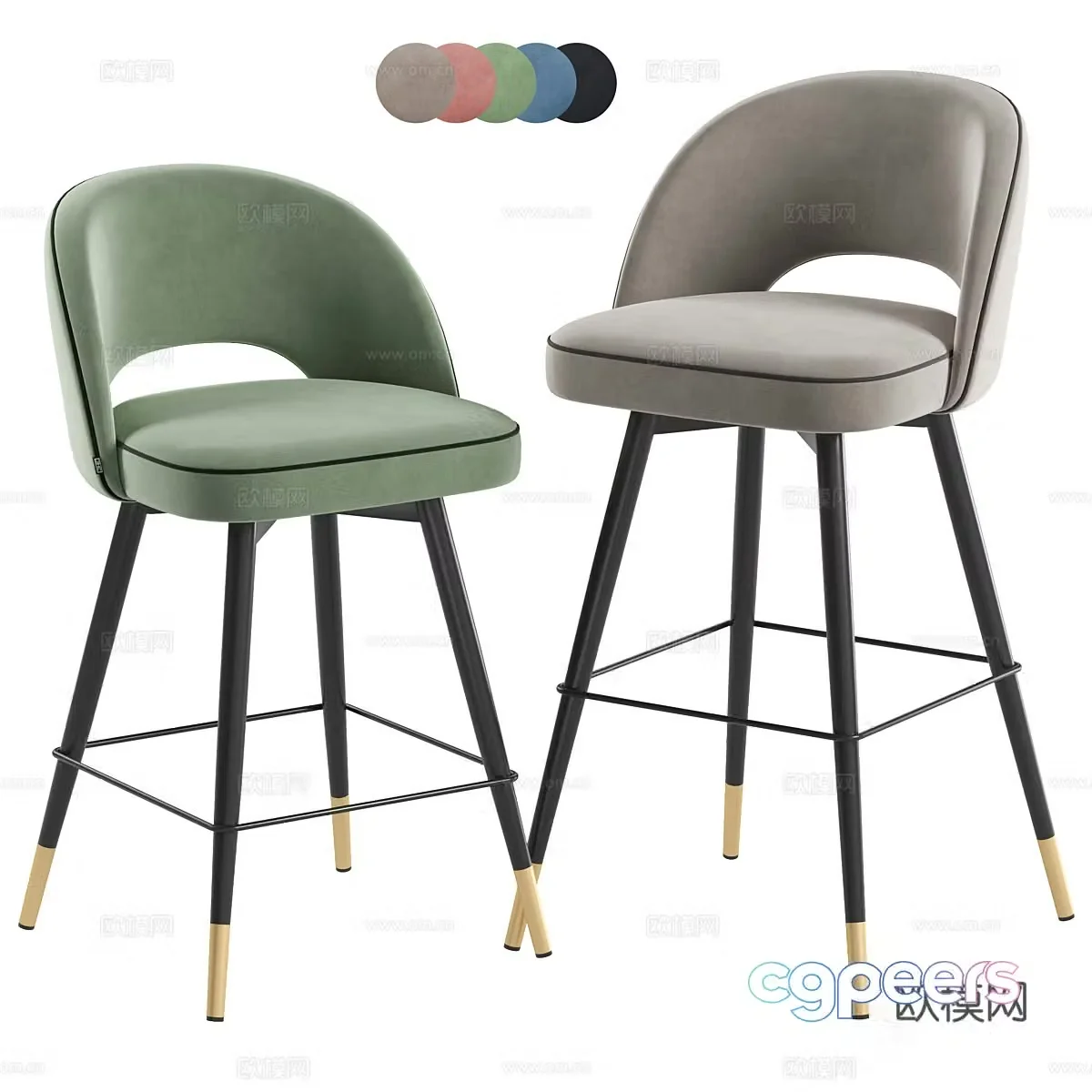 Bar chair 3d model