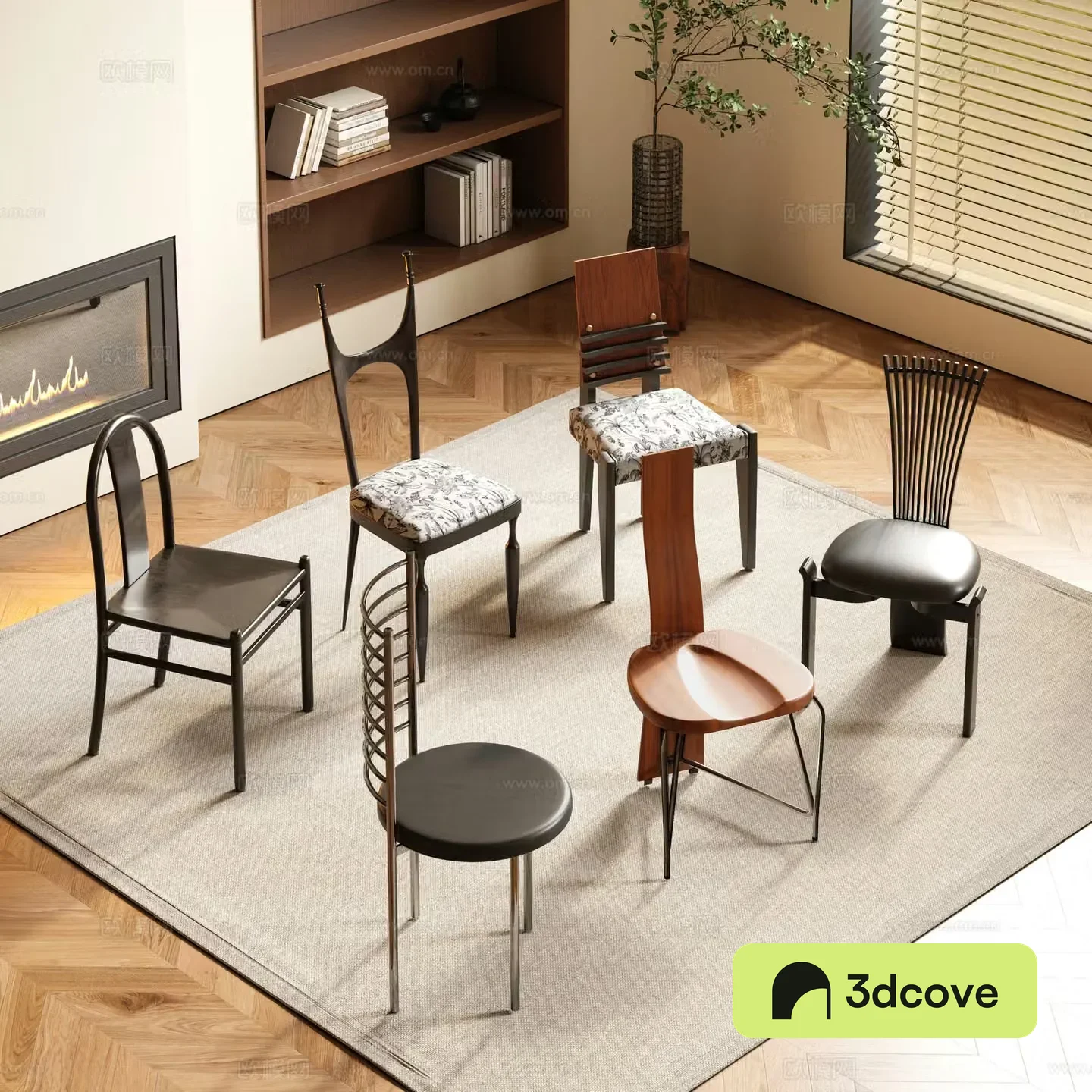 Medieval style chair dining chair book chair