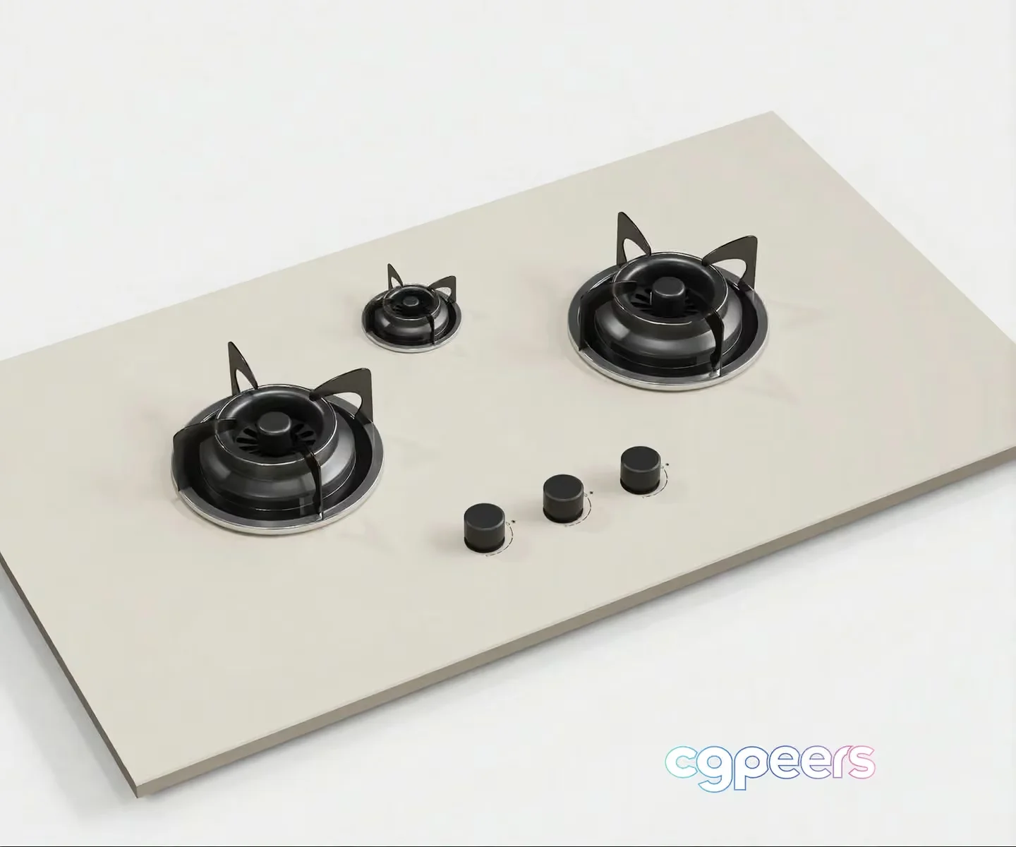 A Gas Stove 3D Model – 3423 – VRAY Render