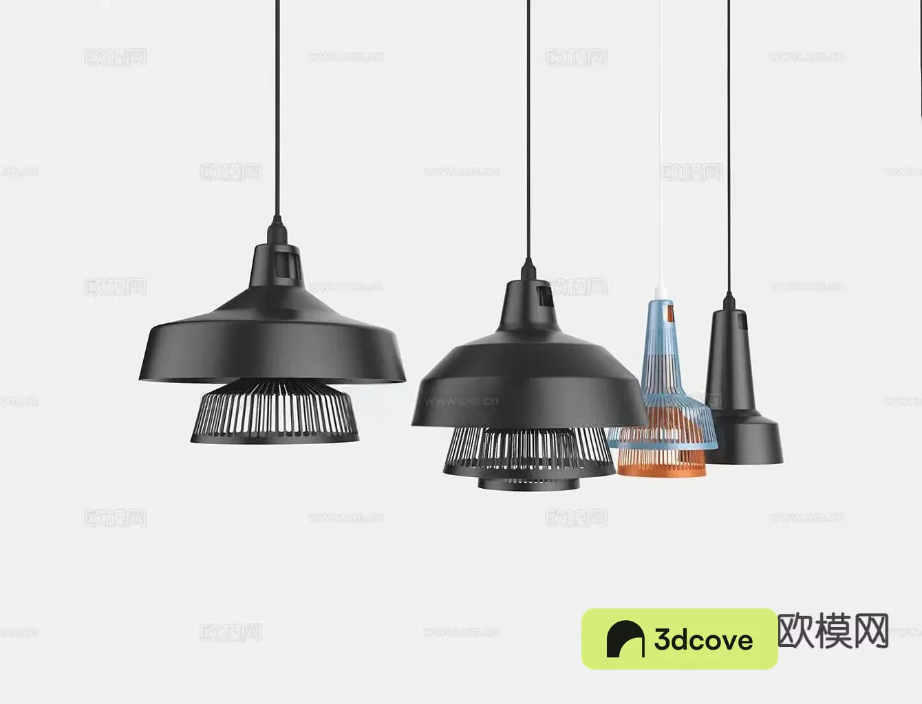 Industrial style chandelier restaurant chandelier