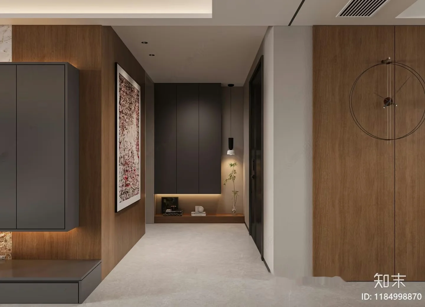 Modern Home Interior 3D Model – 9490 – VRAY Render