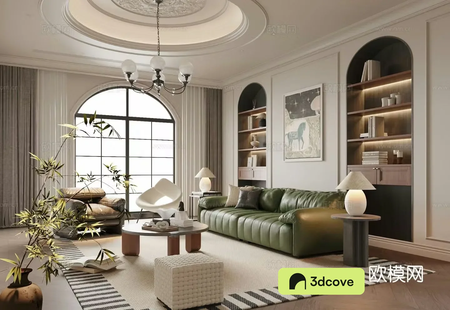 French living room