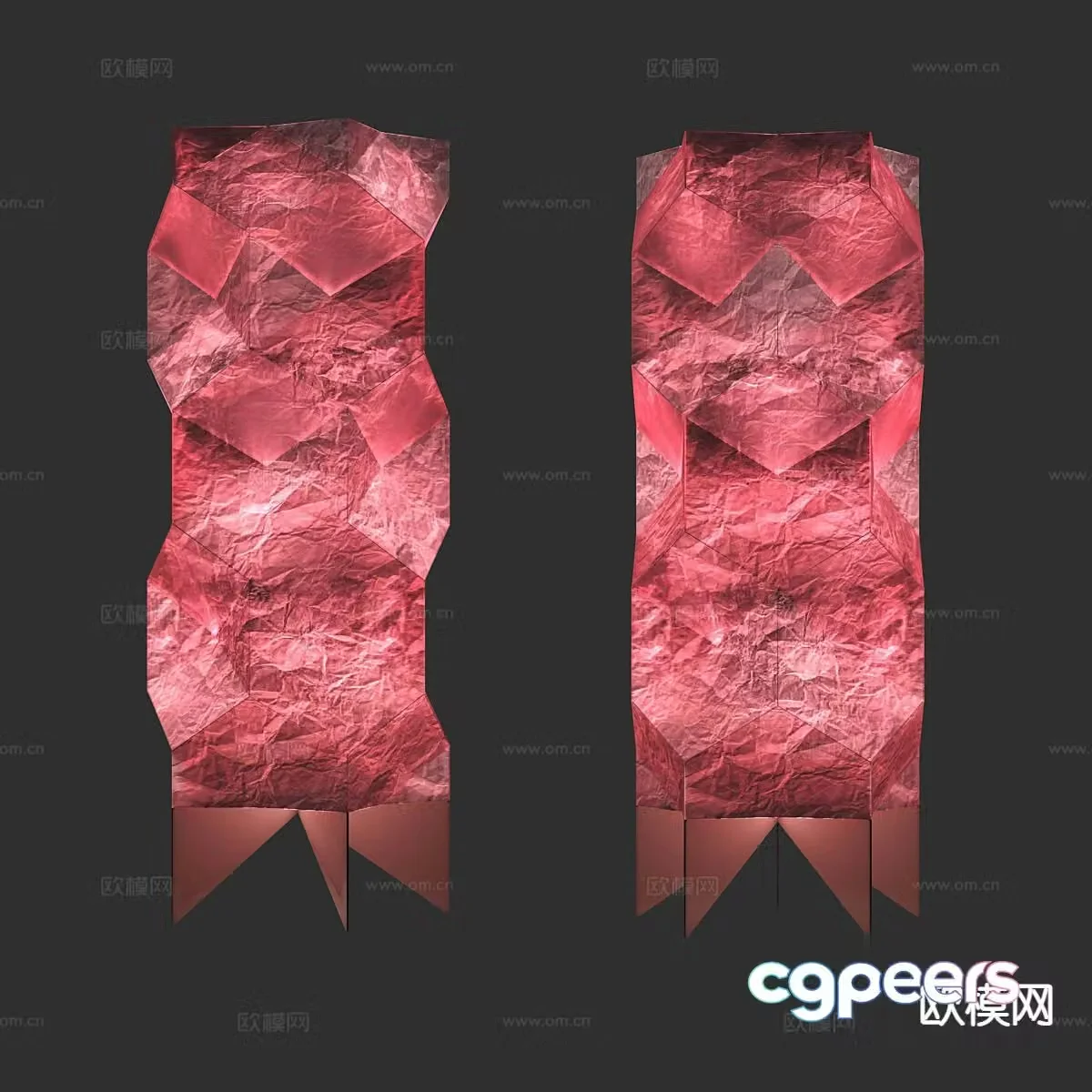 Creative floor lamp 3d model