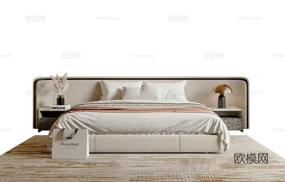Cozy Bedroom 3D Model – 21040 – VRAY Render