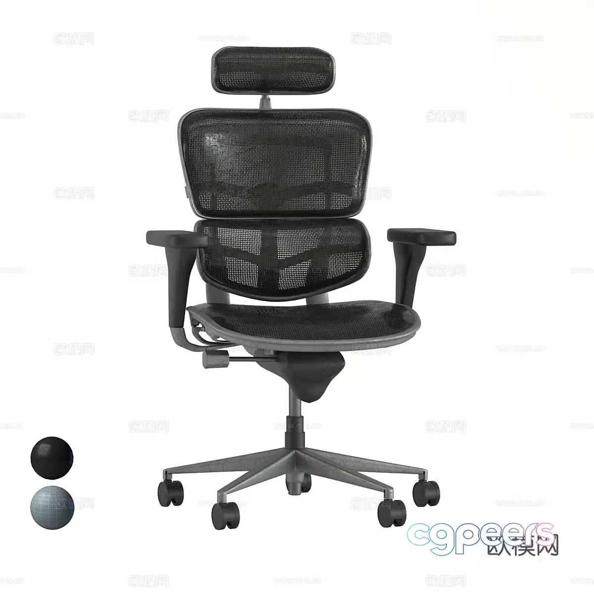 Office chair 3d model