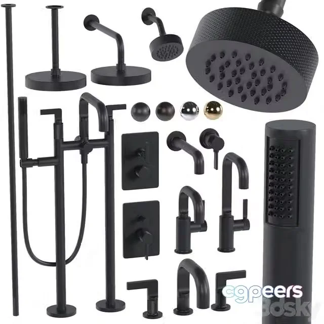 3ds Max Free – Gessi Inciso faucet 1 faucet set