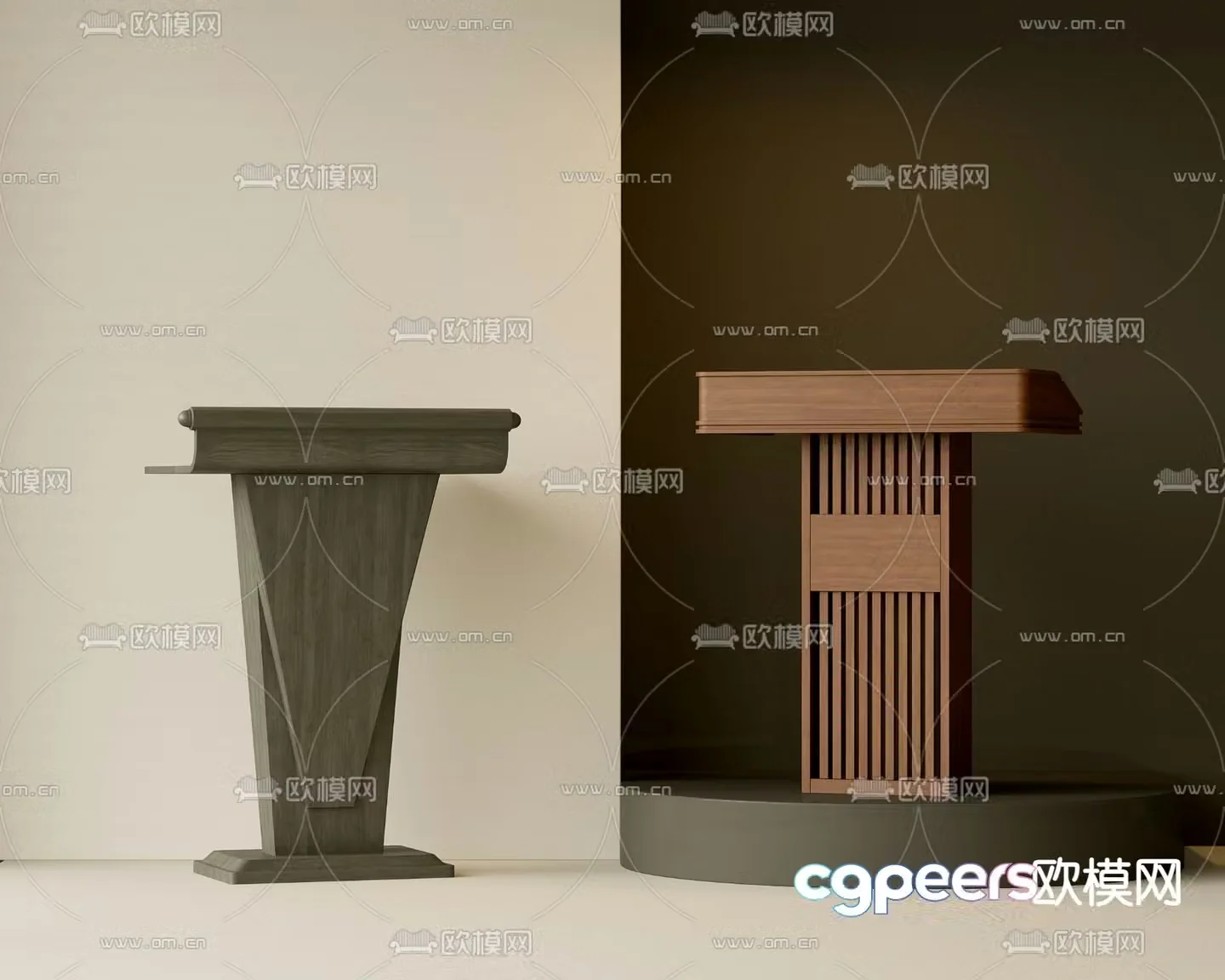 Podium podium podium hosting podium award podium 3D model