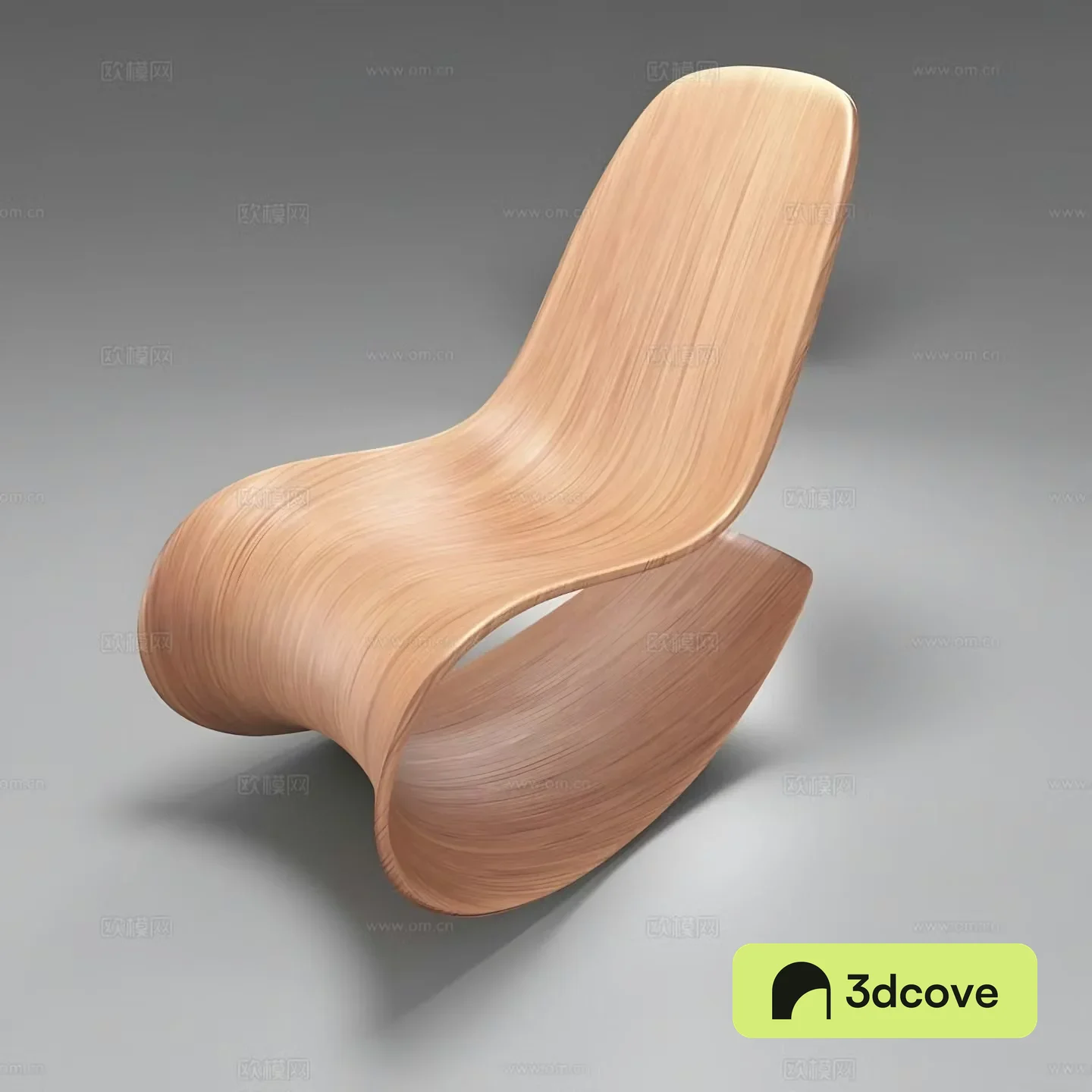 Solid wood rocking chair leisure chair