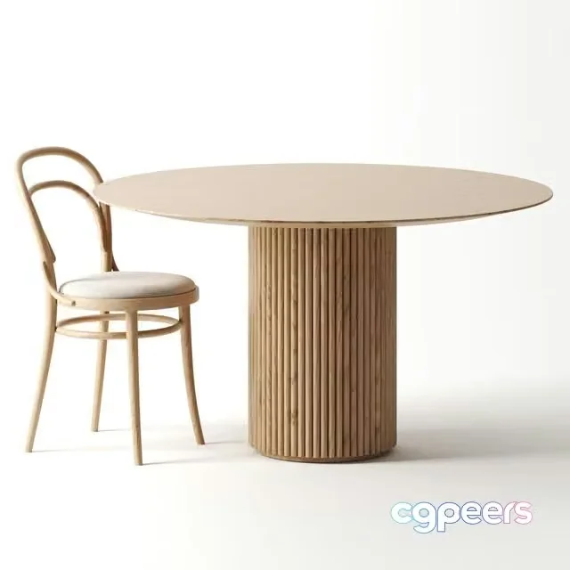 3ds Max Free – PALAIS ROYAL Dining table by Asplund
