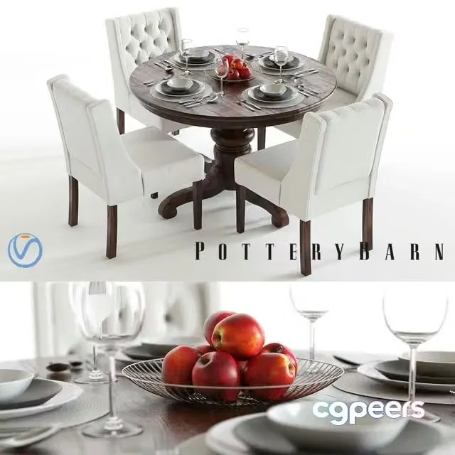 3ds Max Free – Pottery Barn Tivoli and Sorrel