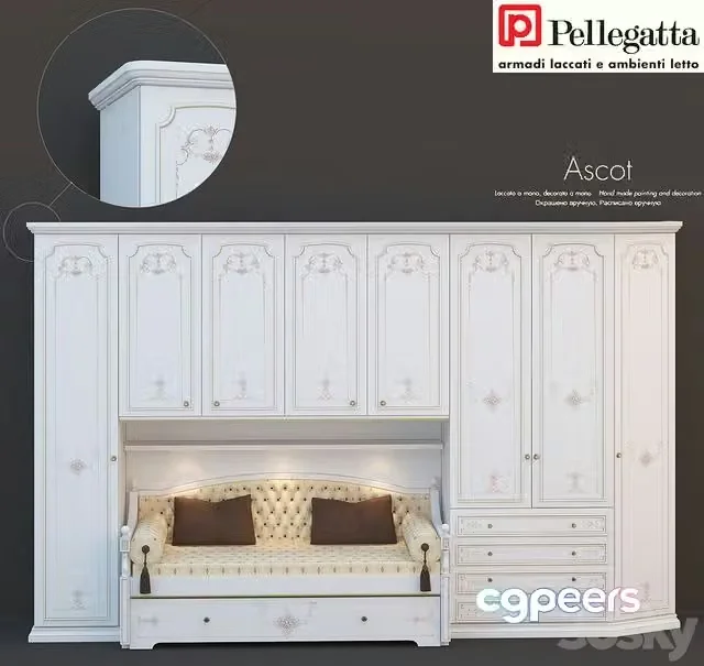 3ds Max Free – Pelegatta mobili Ascot