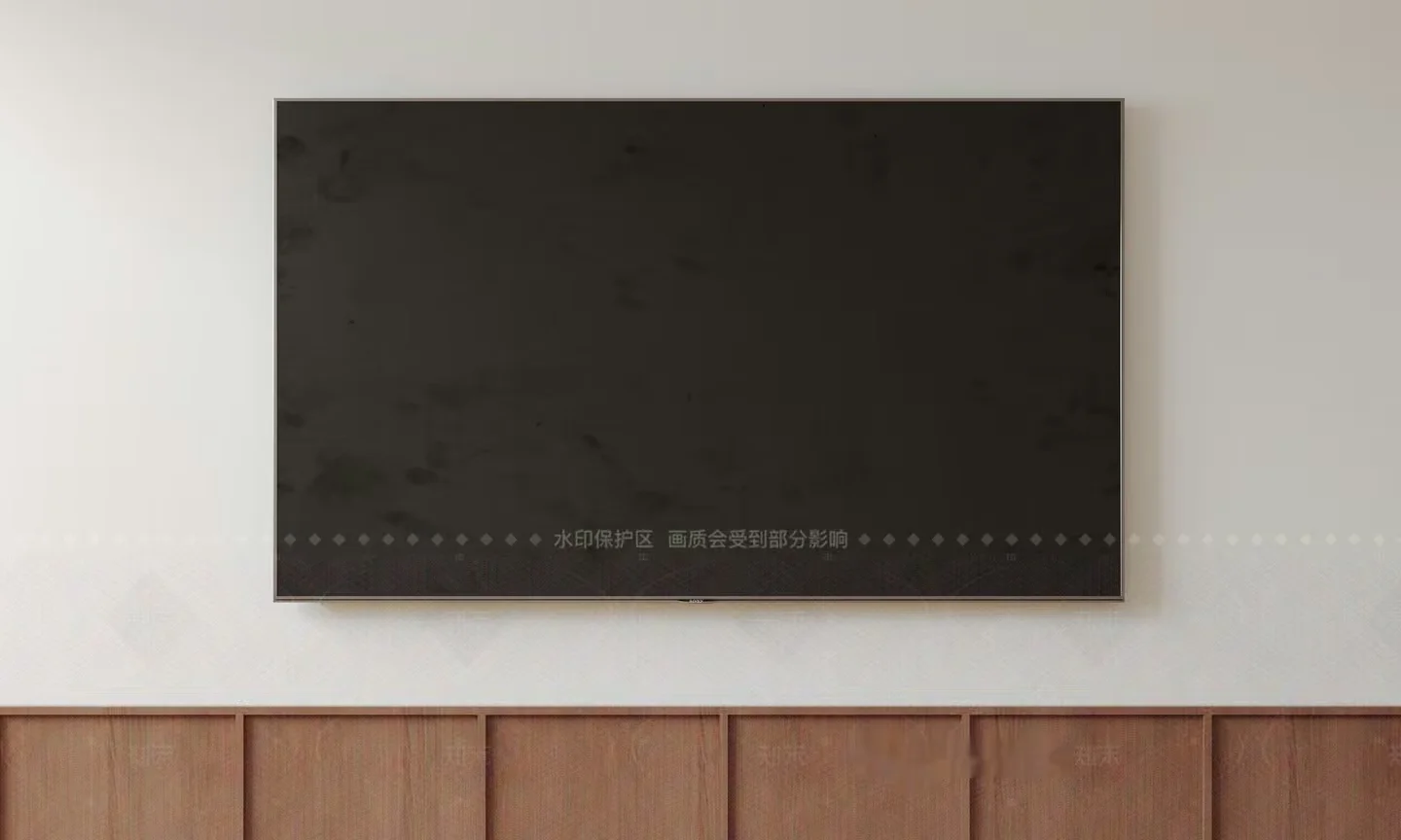 Modern Flat-Screen Tv 3D Model – 758 – VRAY Render