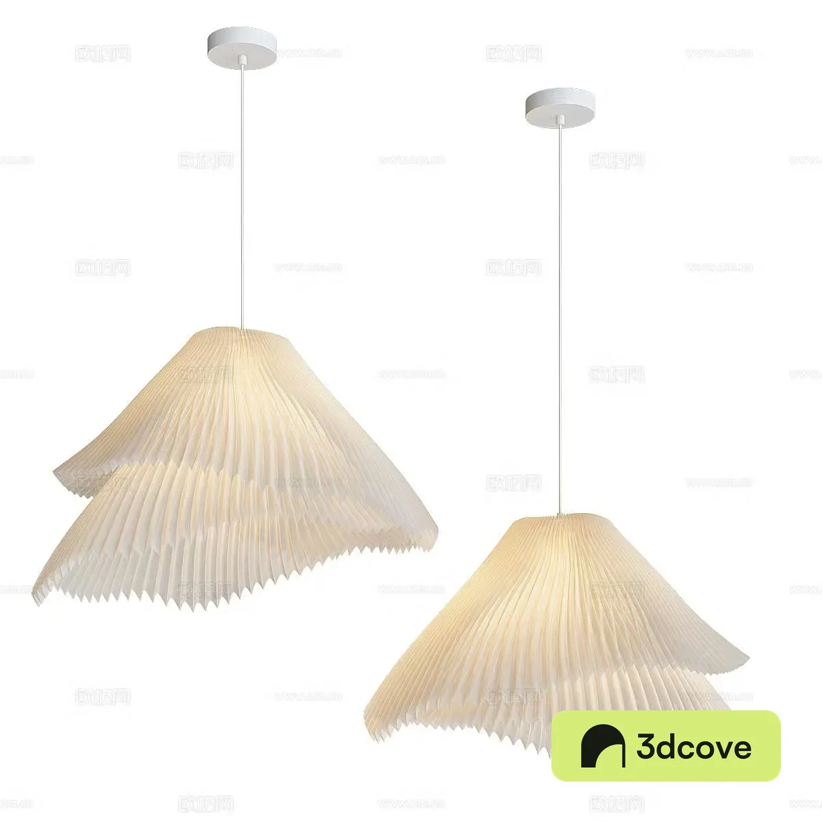 Cream style small chandelier