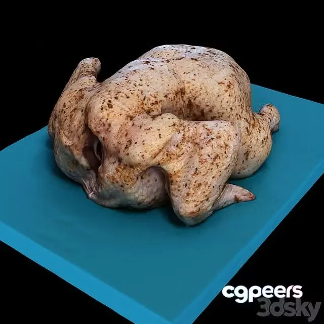 3ds Max Free – Chicken Hen