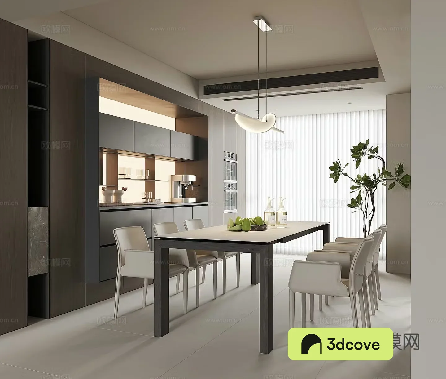 Modern home restaurant
