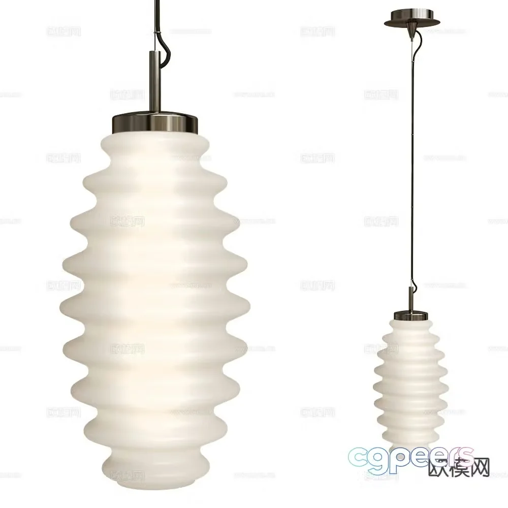 Italamp chrysalis small chandelier 3d model