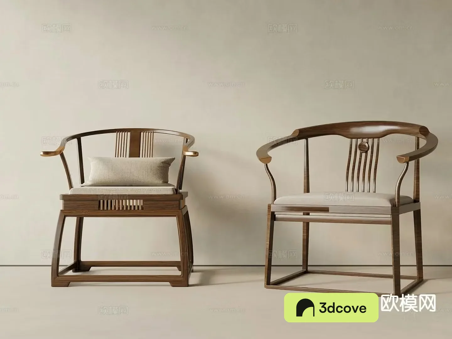 New Chinese style chair arm chair Taishi chair