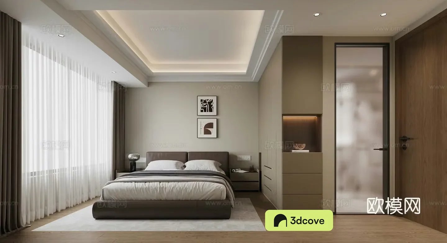 New Chinese bedroom