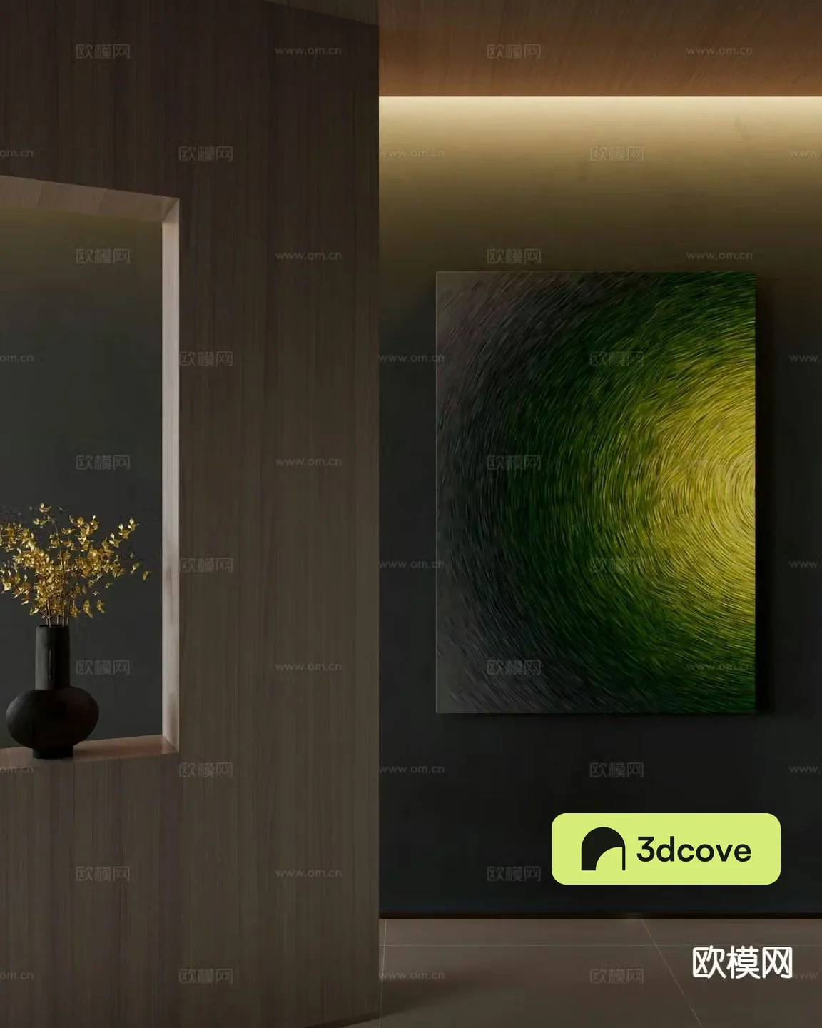 Modern art hanging painting decorative painting