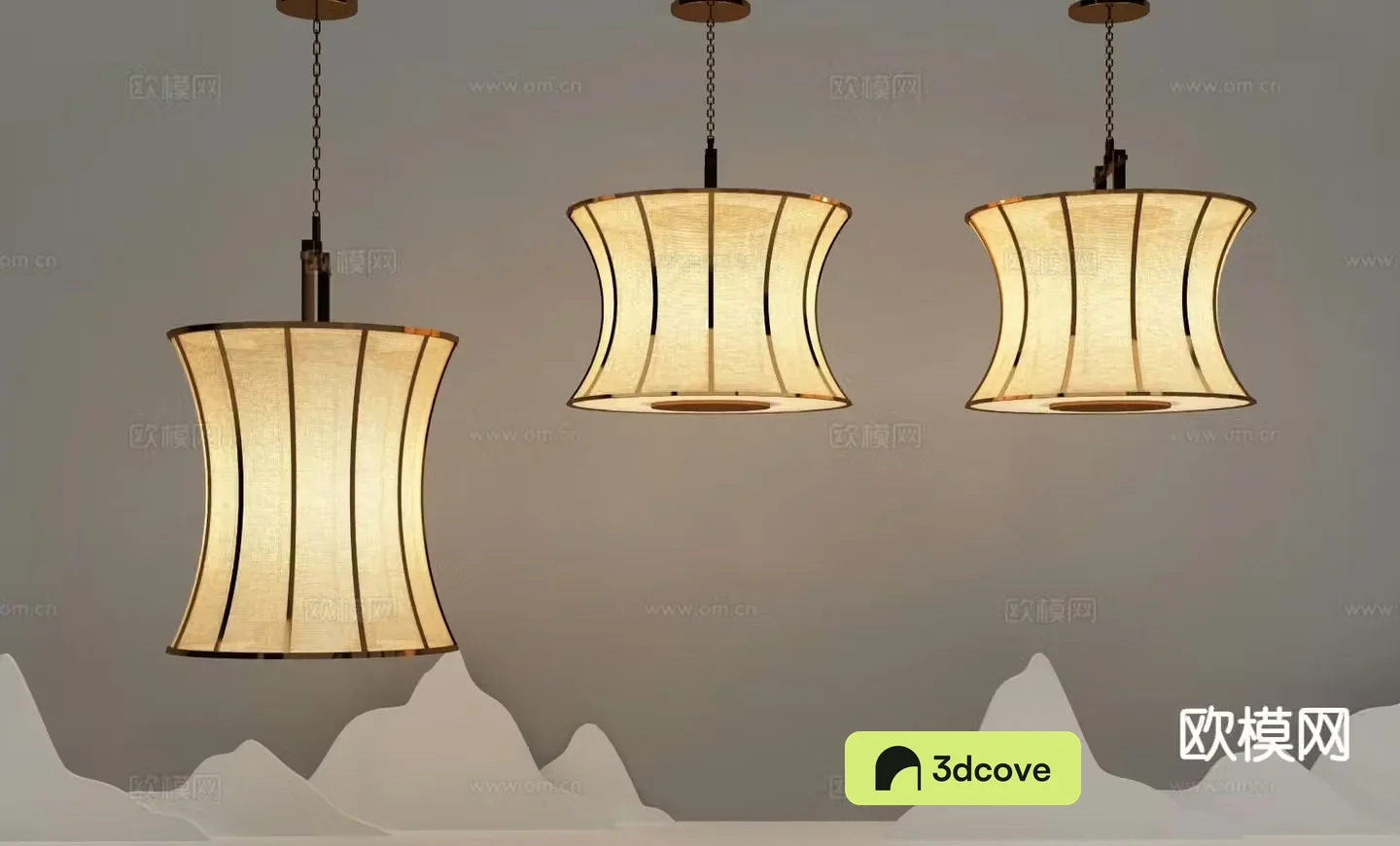 New Chinese style chandelier art chandelier