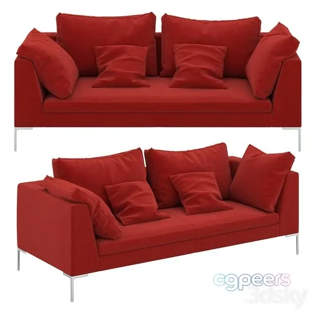 3ds Max Free – B & B Italia Charles 20