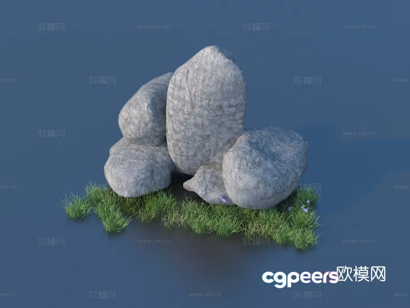 Stone Rock Stone Appreciation Strange Stone Strange Stone 3D Model