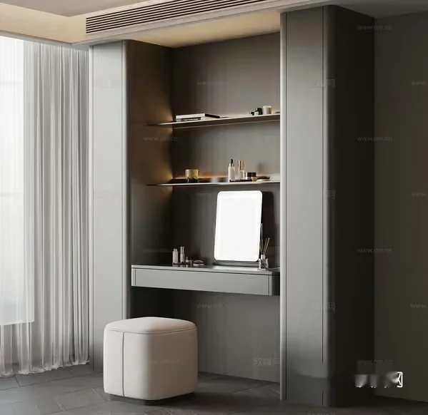 Modern Dressing Table 3D Model – 5065 – VRAY Render
