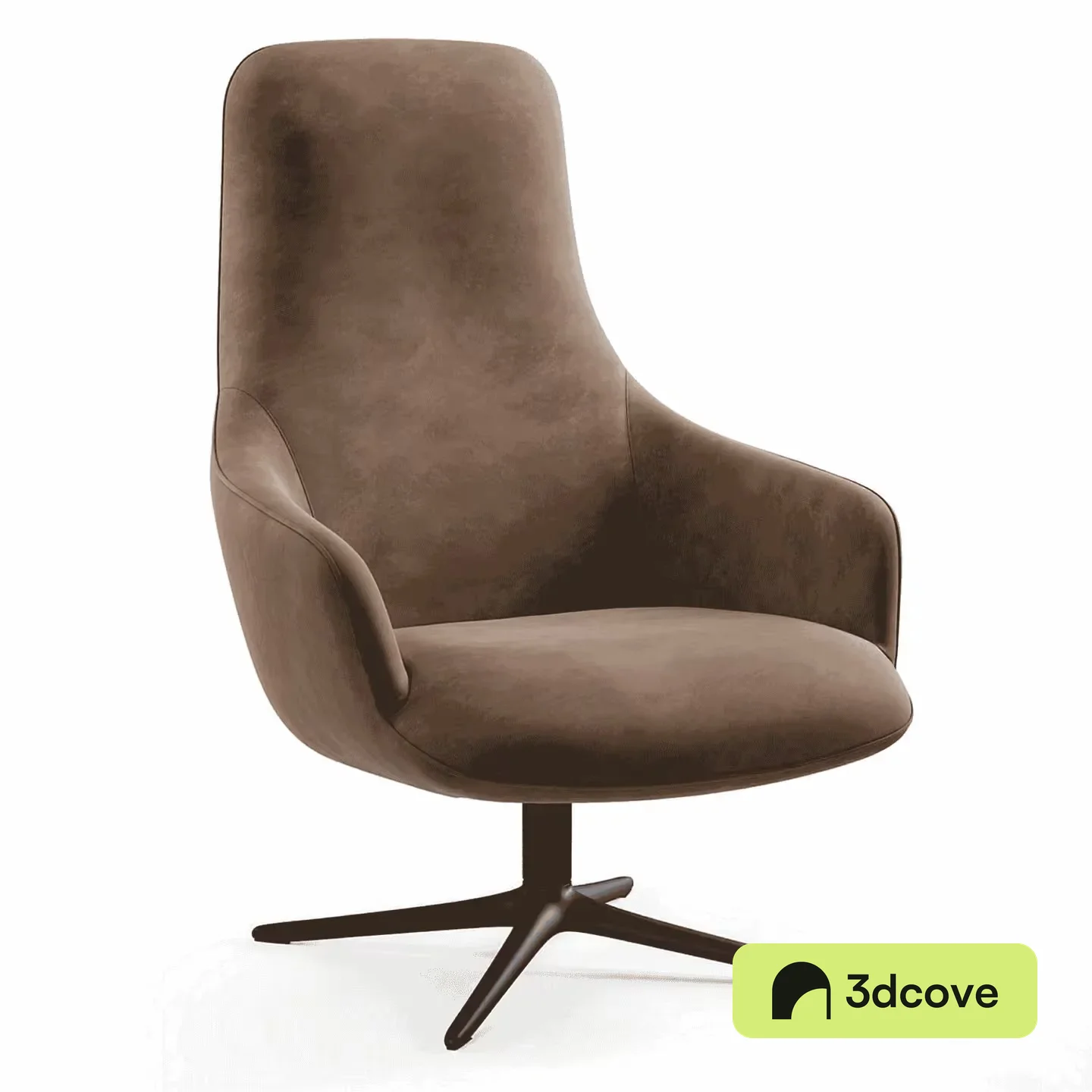 Brown Swivel Chair