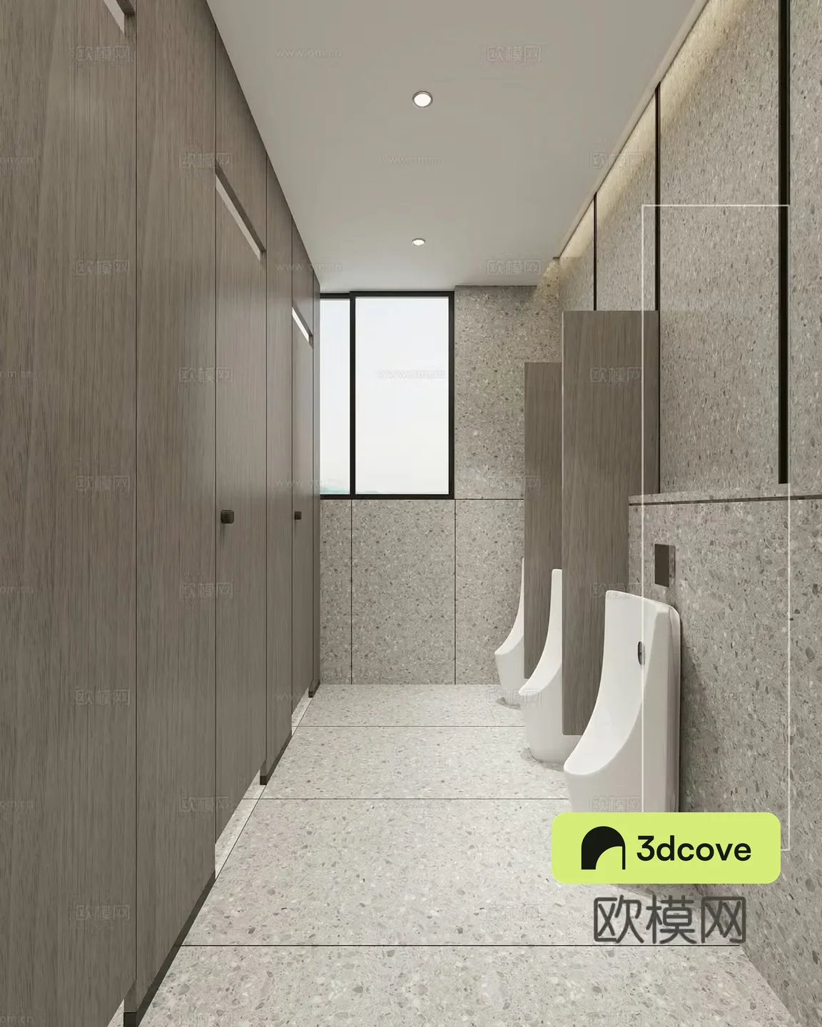 bathroom in office building