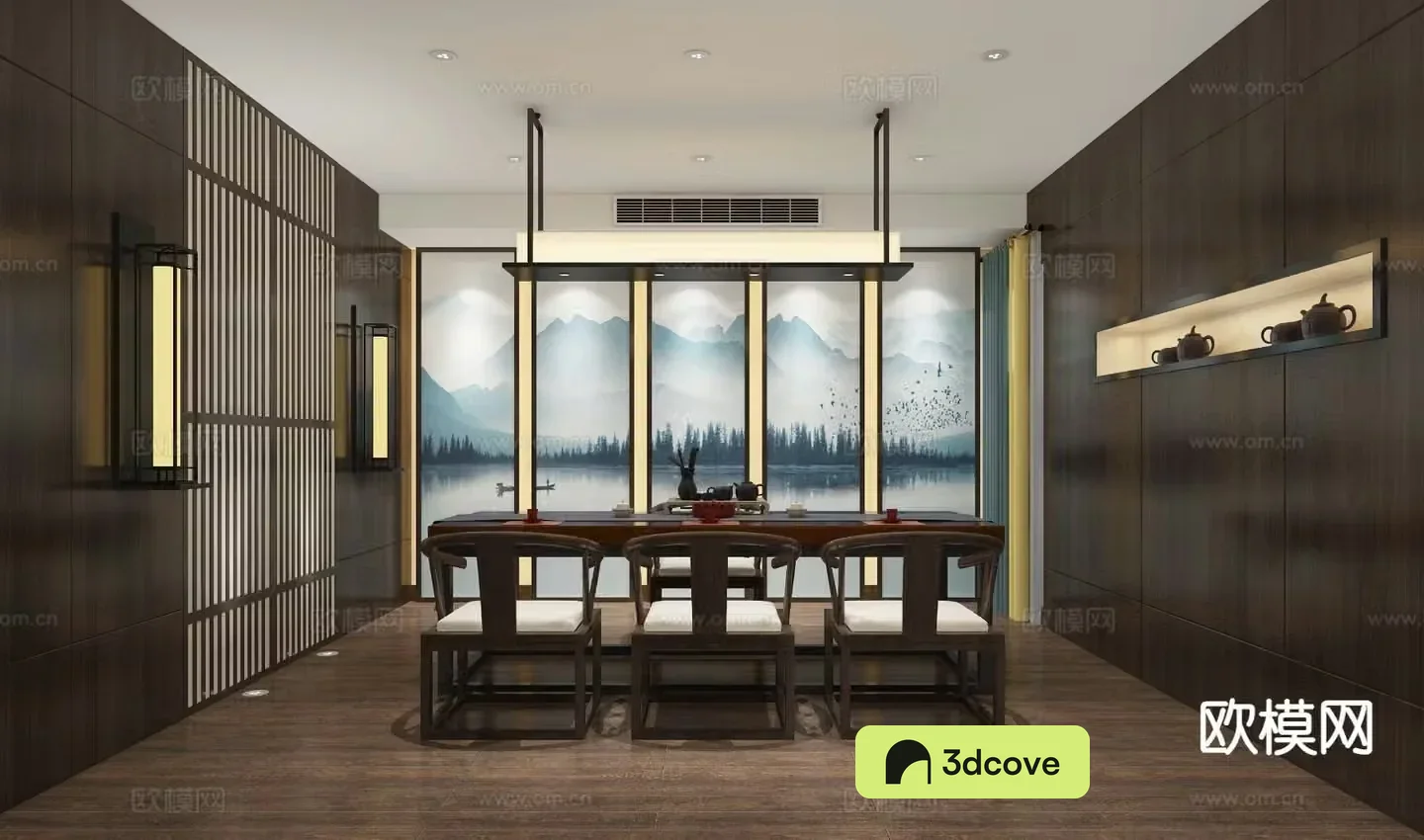 New Chinese tea room