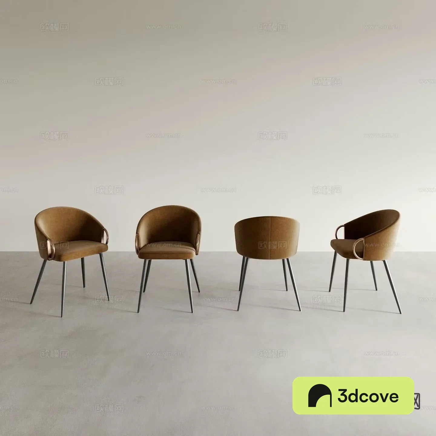 Modern chair dining chair back chair tea chair
