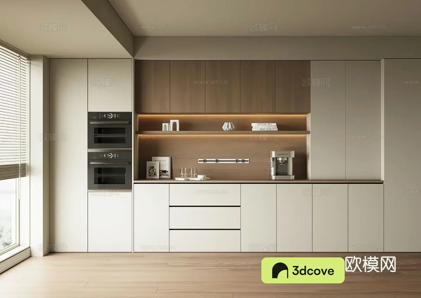Modern wine cabinet sideboard