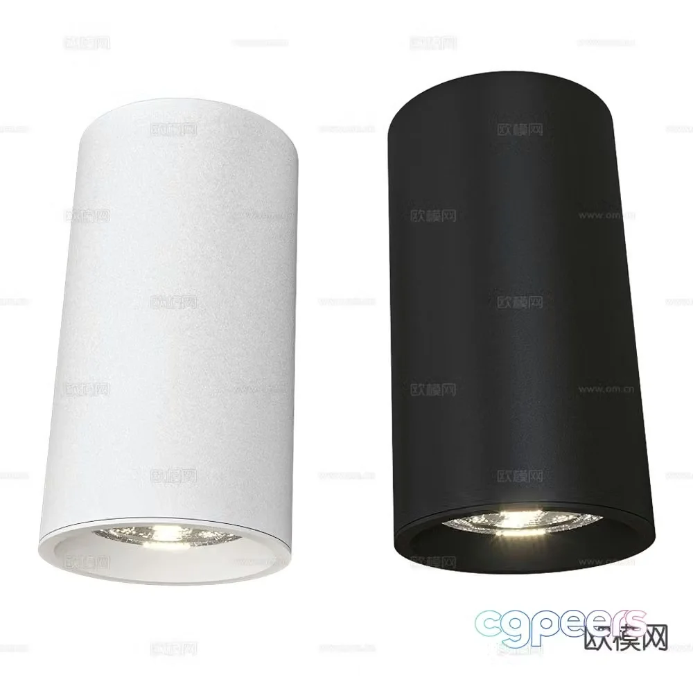 ANCARD downlight spotlight track light 3d model