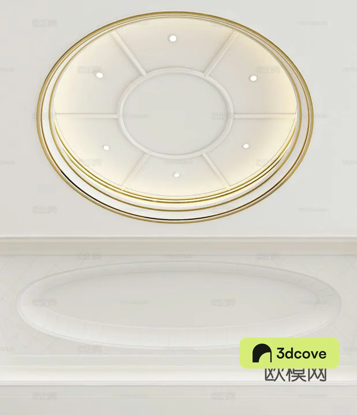 European style ceiling