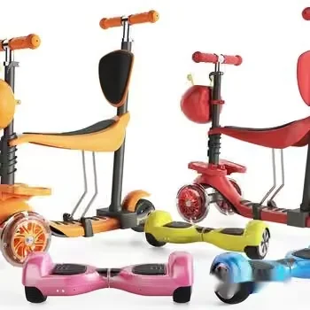 Child’S Ride-On Toys 3D Model – 16345 – VRAY Render