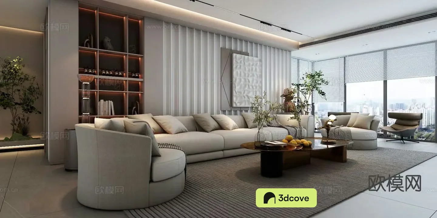 Modern living room