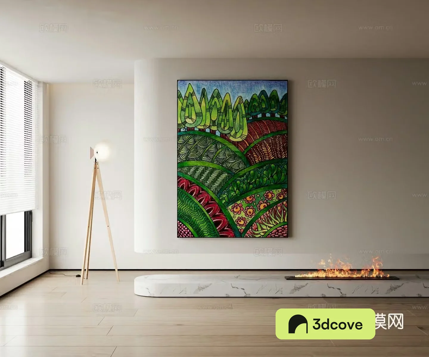Modern decorative painting