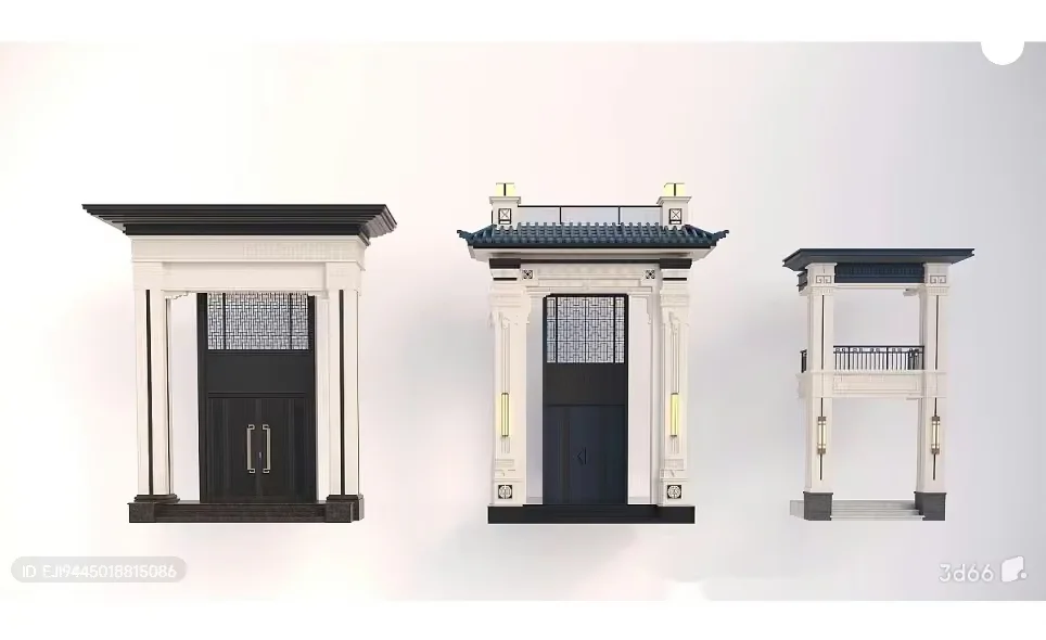Traditional Chinese Architecture 3D Model – 1769 – VRAY Render