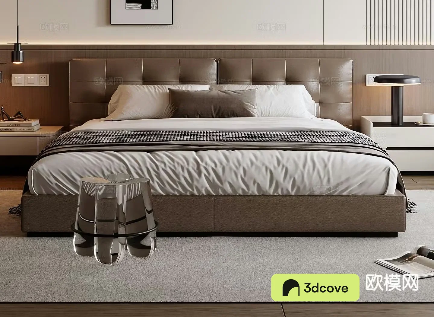 Italian double bed